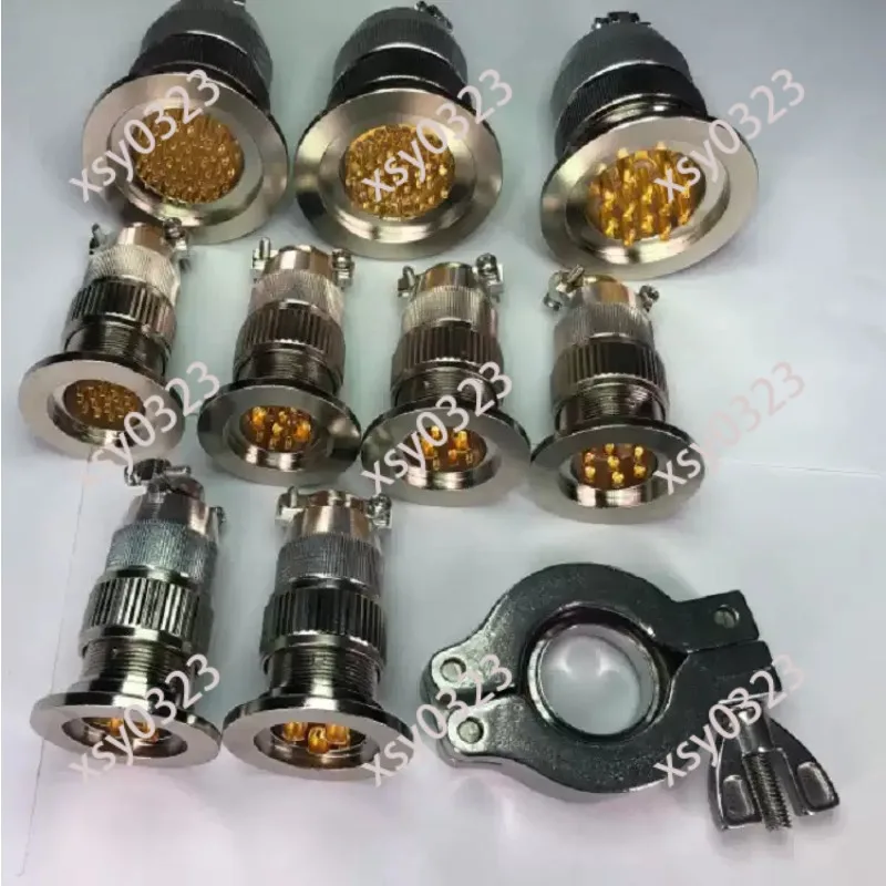 KF25 Glass Sealed Aviation Plug, Hermetic Vacuum Connector for Vacuum Equipment Connection
KF25 Glass Sealed Aviation Plug, Hermetic Vacuum Connector for Vacuum Equipment Connection