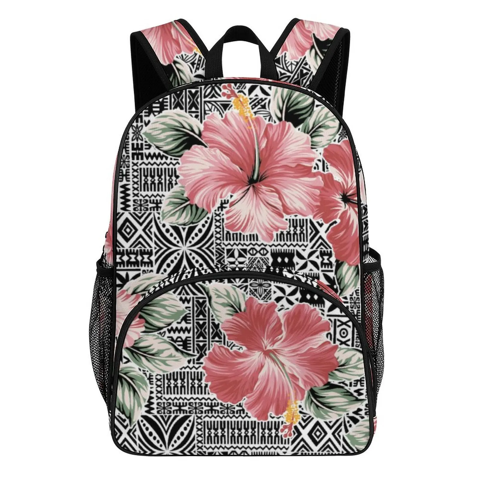 Customized Large-Capacity Backpacks The Back-To-School Season Feature Polynesian Tribal Pattern Prints And Samoan Floral Designs
Customized Large-Capacity Backpacks The Back-To-School Season Feature Polynesian Tribal Pattern Prints And Samoan Floral Designs