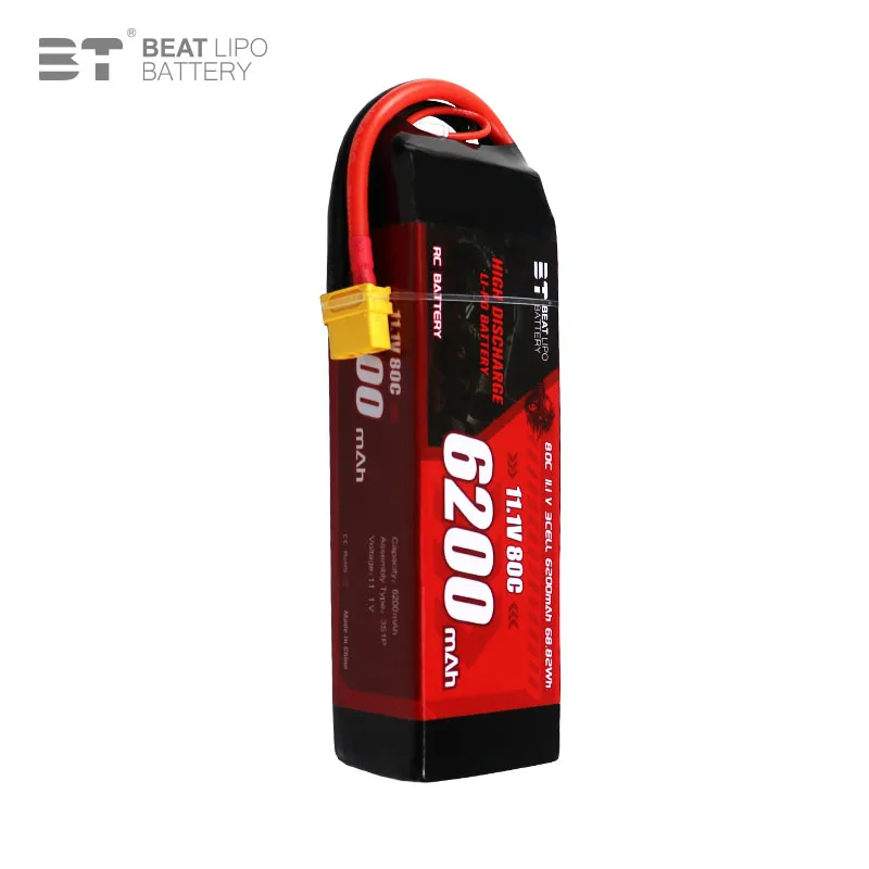 3S Battery 11.1V RC Car RC Racing Cars Battery 6200mAh 80C Lipo Lithium Li-ion Battery for RC Boat Drone
3S Battery 11.1V RC Car RC Racing Cars Battery 6200mAh 80C Lipo Lithium Li-ion Battery for RC Boat Drone