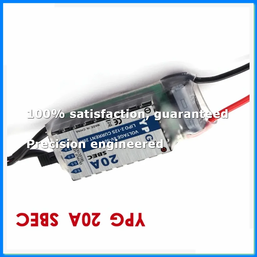 20A HV SBEC High Quality for RC Model Airplane No Programming Required High Voltage Input (2-12S Lipoly)-ELEC
20A HV SBEC High Quality for RC Model Airplane No Programming Required High Voltage Input (2-12S Lipoly)-ELEC