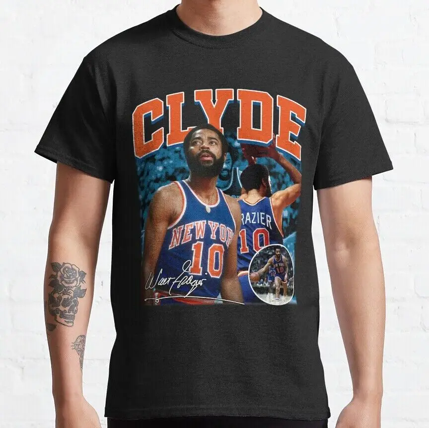 ГОРЯЧАЯ ПРОДАЖА Walt Frazier Clyde Нью-Йоркская баскетбольная ретро винтажная футболка S 5XL футболка
ГОРЯЧАЯ ПРОДАЖА Walt Frazier Clyde Нью-Йоркская баскетбольная ретро винтажная футболка S 5XL футболка