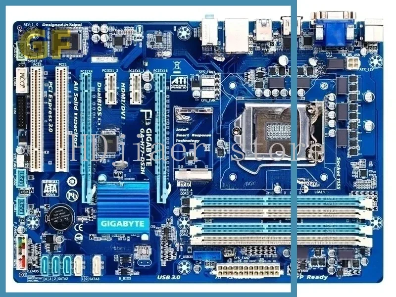 GA-Z77P-D3 LGA 1155 Motherboard – Full Support for E3-1230 V2 & i5-3470
GA-Z77P-D3 LGA 1155 Motherboard – Full Support for E3-1230 V2 & i5-3470