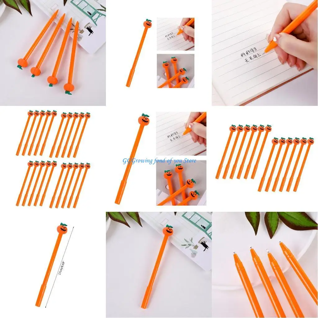 H9EB Pumpkin Rollerball Pens Black Gel Pens Halloween Pumpkin Neutral Pens
H9EB Pumpkin Rollerball Pens Black Gel Pens Halloween Pumpkin Neutral Pens