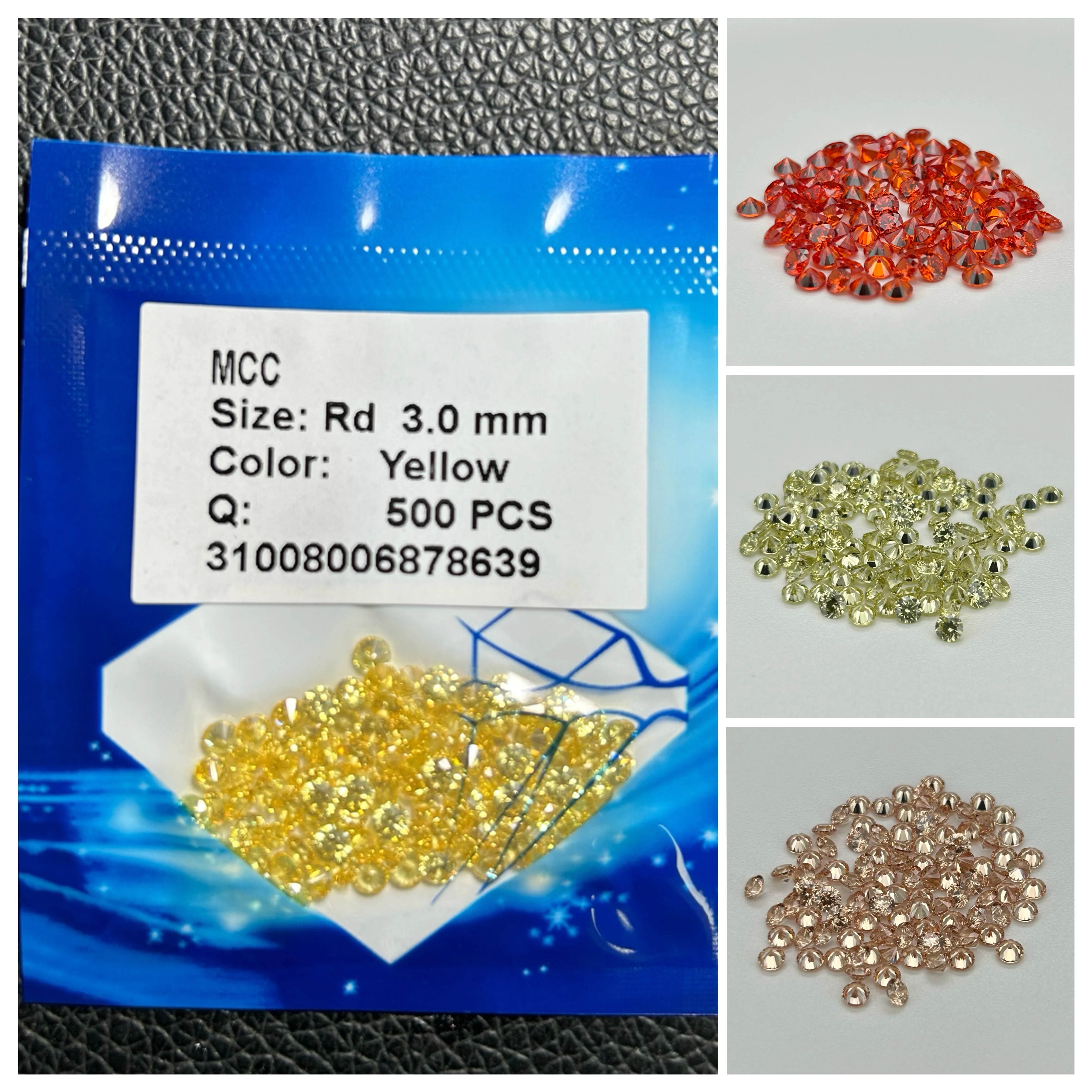 6A Cubic Zirconia 0.8-3mm Pink Red Yellow CZ Stone Wholesale Zircon Stones Round Cubic Zirconia Gemstones
6A Cubic Zirconia 0.8-3mm Pink Red Yellow CZ Stone Wholesale Zircon Stones Round Cubic Zirconia Gemstones