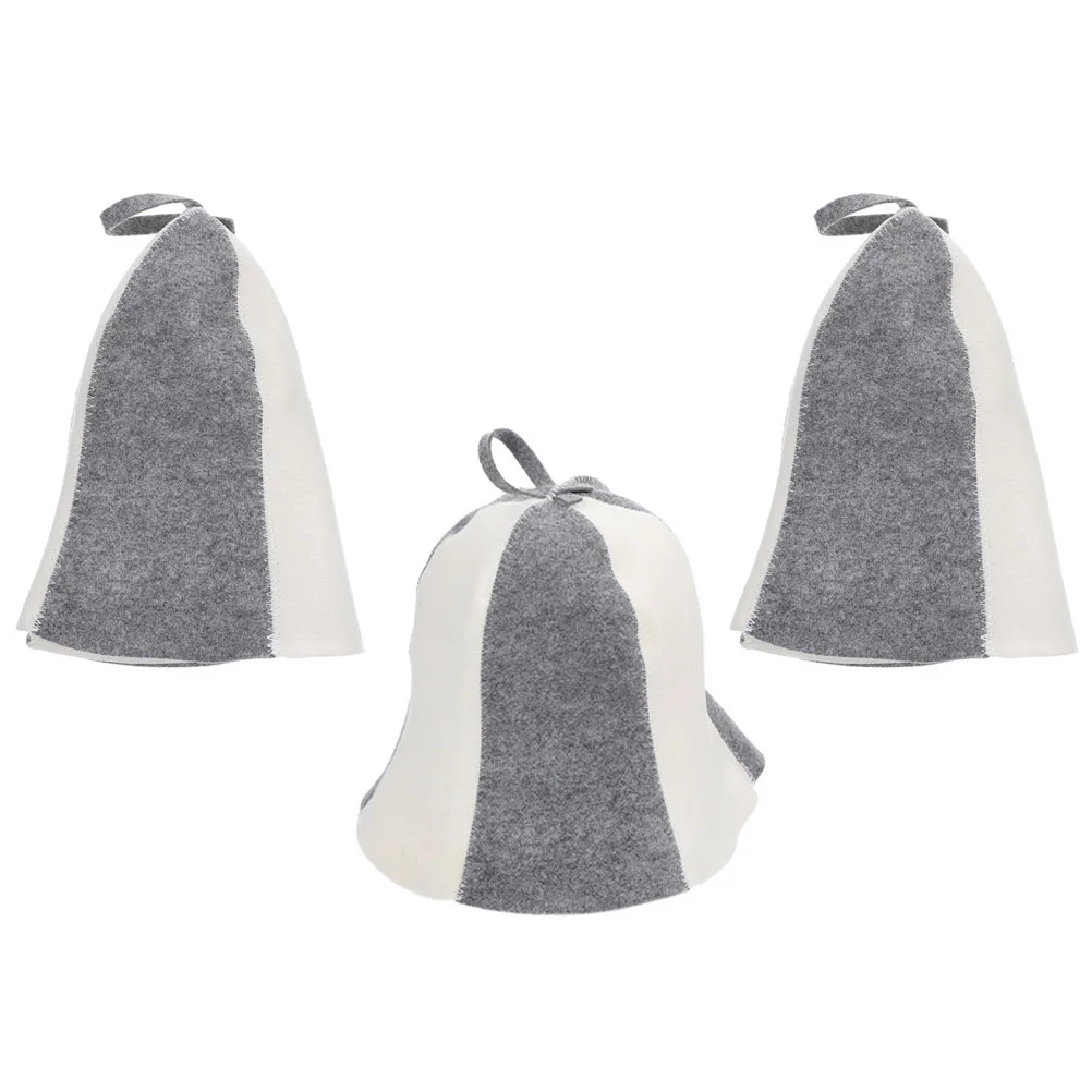 3 Pcs Hats for Men Sauna Bath Felt Women Unisex Cap Shower Caps Bathing Bathroom Miss
3 Pcs Hats for Men Sauna Bath Felt Women Unisex Cap Shower Caps Bathing Bathroom Miss