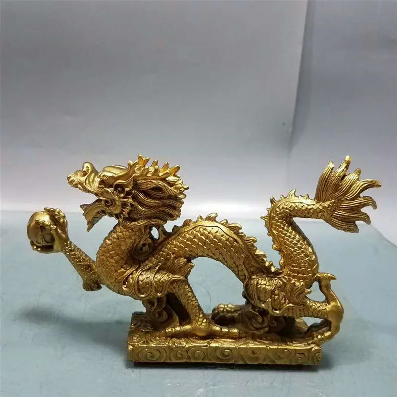 Guyunzhai Brass Water Dragon Decoration Shop Desk Living Room Home Crafts Decorations Gift
Guyunzhai Brass Water Dragon Decoration Shop Desk Living Room Home Crafts Decorations Gift