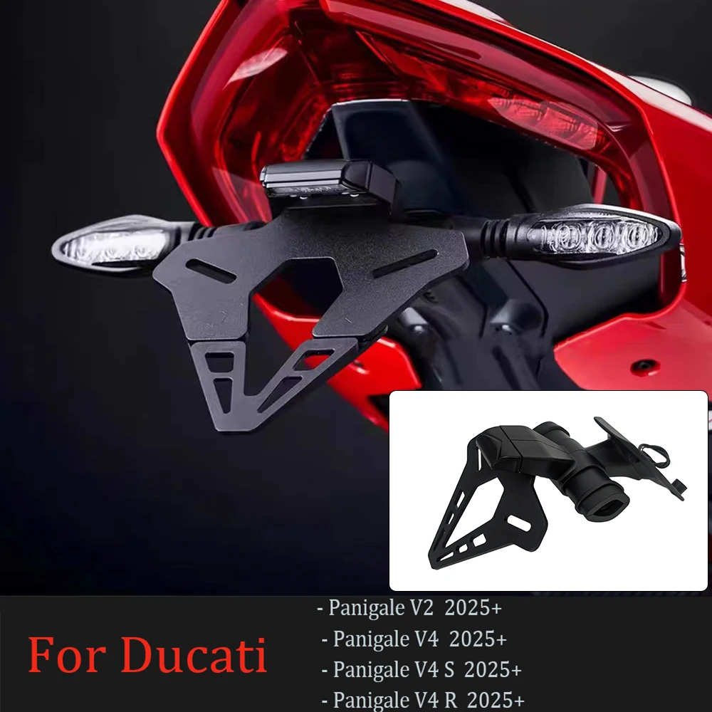 Motorcycle License Plate Holder Tail Eliminator Modified Steel Accessories For DUCATI Panigale V4 V4S V2 Streetfighte V4 V2 2025
Motorcycle License Plate Holder Tail Eliminator Modified Steel Accessories For DUCATI Panigale V4 V4S V2 Streetfighte V4 V2 2025