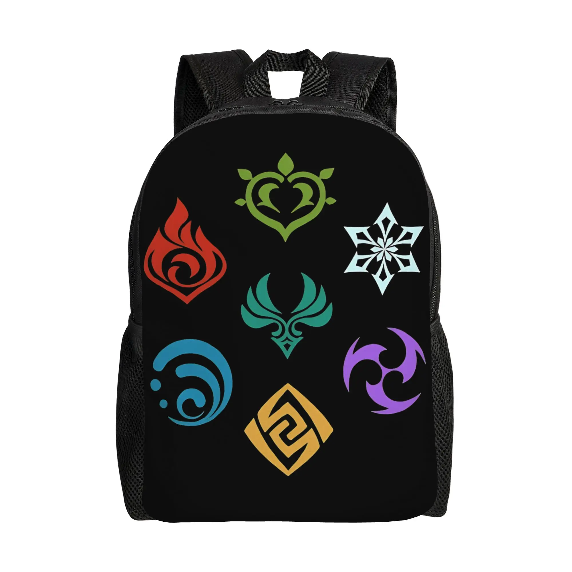 Genshin Impact All Elements Backpack Female Polyester University Backpacks Print Fashion High School Bags Rucksack
Genshin Impact All Elements Backpack Female Polyester University Backpacks Print Fashion High School Bags Rucksack
