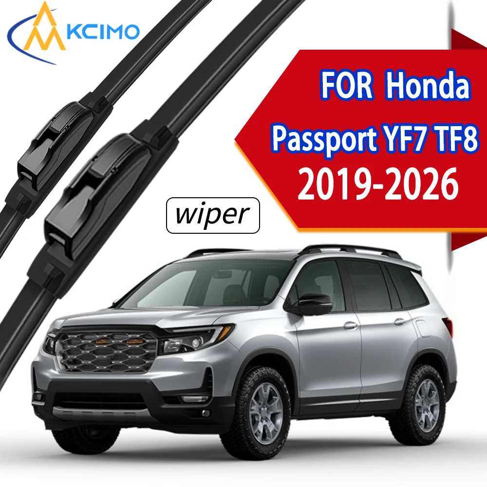 Premium OEM-Spec Front Windshield Wiper Blades with High-Density Rubber, Perfect Fit for Honda Passport YF7 TF8 YF9 2019-2026
Premium OEM-Spec Front Windshield Wiper Blades with High-Density Rubber, Perfect Fit for Honda Passport YF7 TF8 YF9 2019-2026