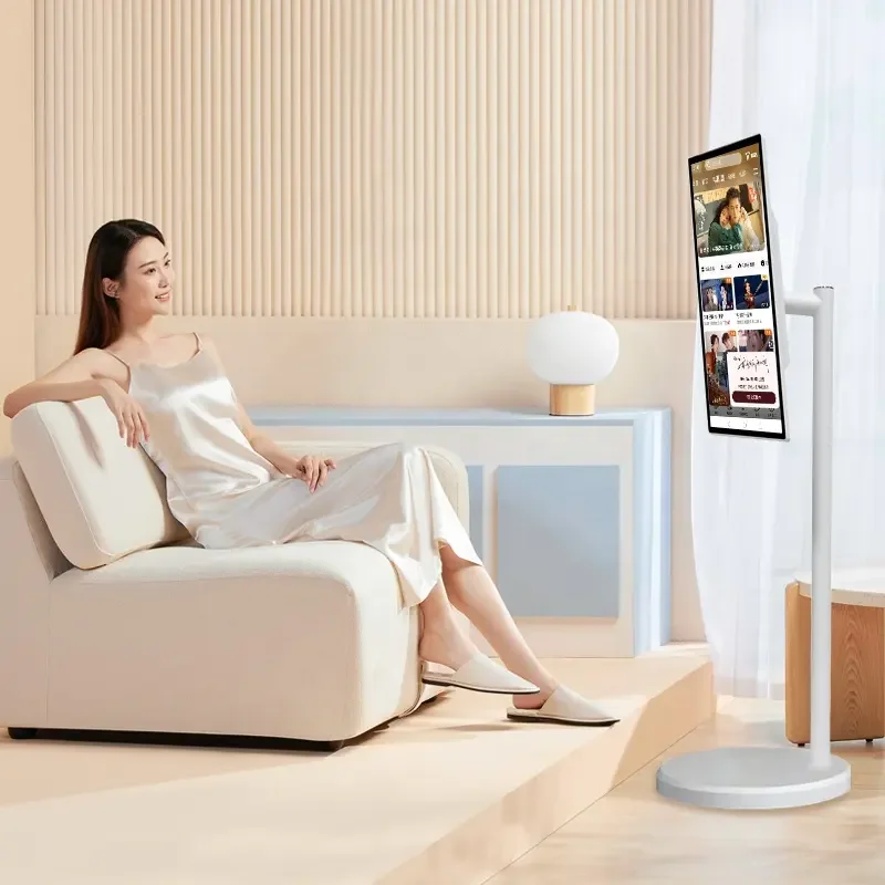 Latest Stand-By Me TV Smart Interactive 360 Rotation Android Monitor Stand with Gravity Induction | Remote Included
Latest Stand-By Me TV Smart Interactive 360 Rotation Android Monitor Stand with Gravity Induction | Remote Included