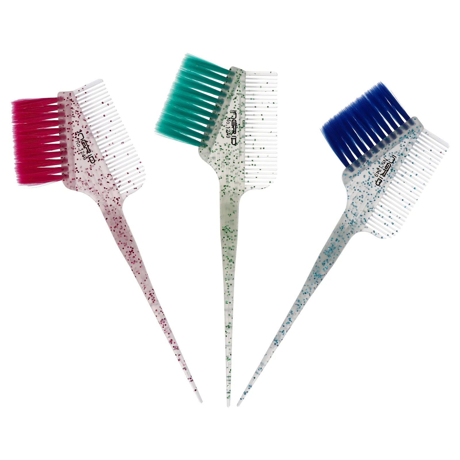 3pcs Hair Color Brush Professional Pintail Comb Multi function Frosted Anti Salon Supply Hairdressing Tool Random
3pcs Hair Color Brush Professional Pintail Comb Multi function Frosted Anti Salon Supply Hairdressing Tool Random