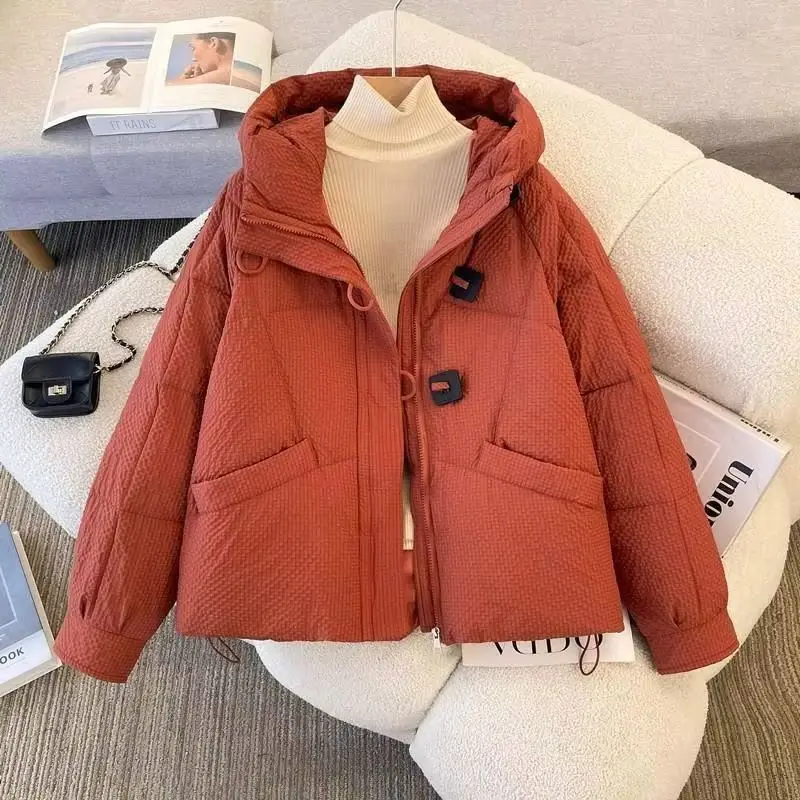 Fashion 2025 Winter Jacket Women Parkas Hooded Thicke Warm Cotton Padded Jacket Parka Ladies Loose Snow Female Outwear Overcoat
Fashion 2025 Winter Jacket Women Parkas Hooded Thicke Warm Cotton Padded Jacket Parka Ladies Loose Snow Female Outwear Overcoat