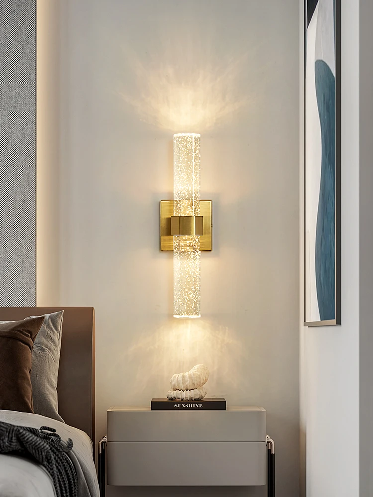 Light luxury living room background wall light minimalist bedroom bedside small night light atmospheric aisle wall lamp
Light luxury living room background wall light minimalist bedroom bedside small night light atmospheric aisle wall lamp