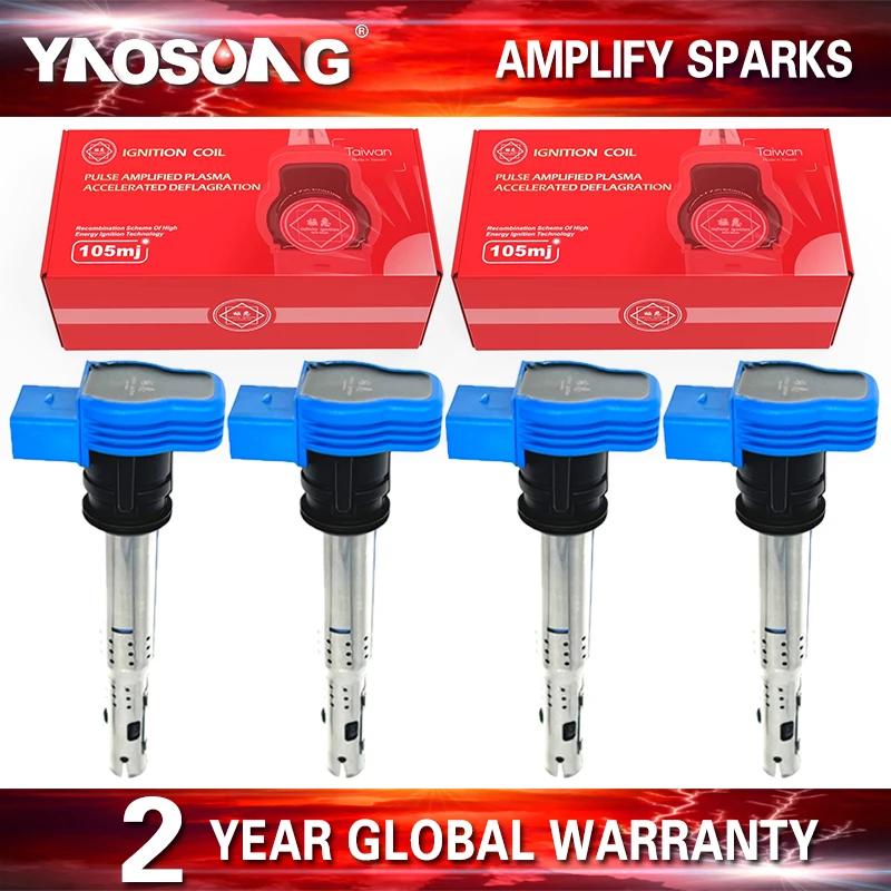 4X PERFORMANCE IGNITION COIL FOR VW Volkswagen Jetta MK5 MK6 GTI Rabbit Golf Passat CC 2005-2016 Audi A4 TT A5 Q7 A6 A7 UF529
4X PERFORMANCE IGNITION COIL FOR VW Volkswagen Jetta MK5 MK6 GTI Rabbit Golf Passat CC 2005-2016 Audi A4 TT A5 Q7 A6 A7 UF529