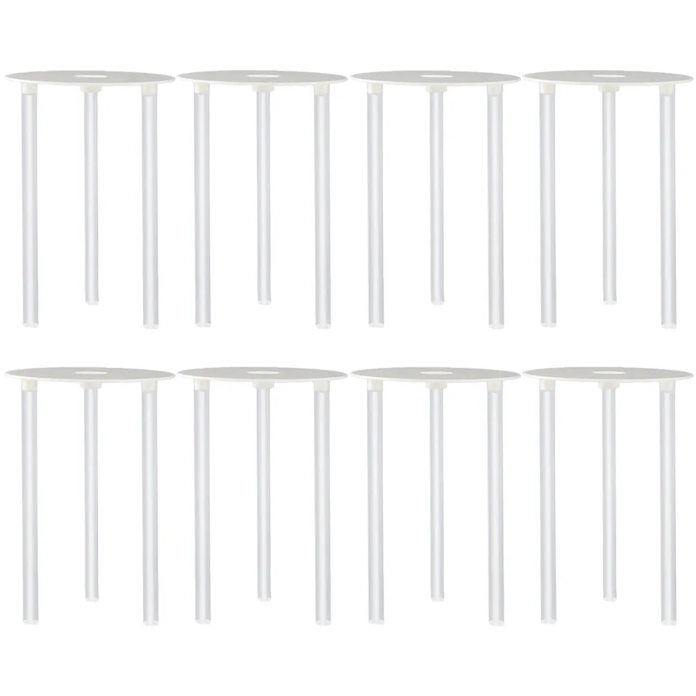 8set 8 Sets Cake Stand Gasket Separator Plates 8 Inch Plastic Dowels Stacking System Multilayer Wedding Cake Supports
8set 8 Sets Cake Stand Gasket Separator Plates 8 Inch Plastic Dowels Stacking System Multilayer Wedding Cake Supports