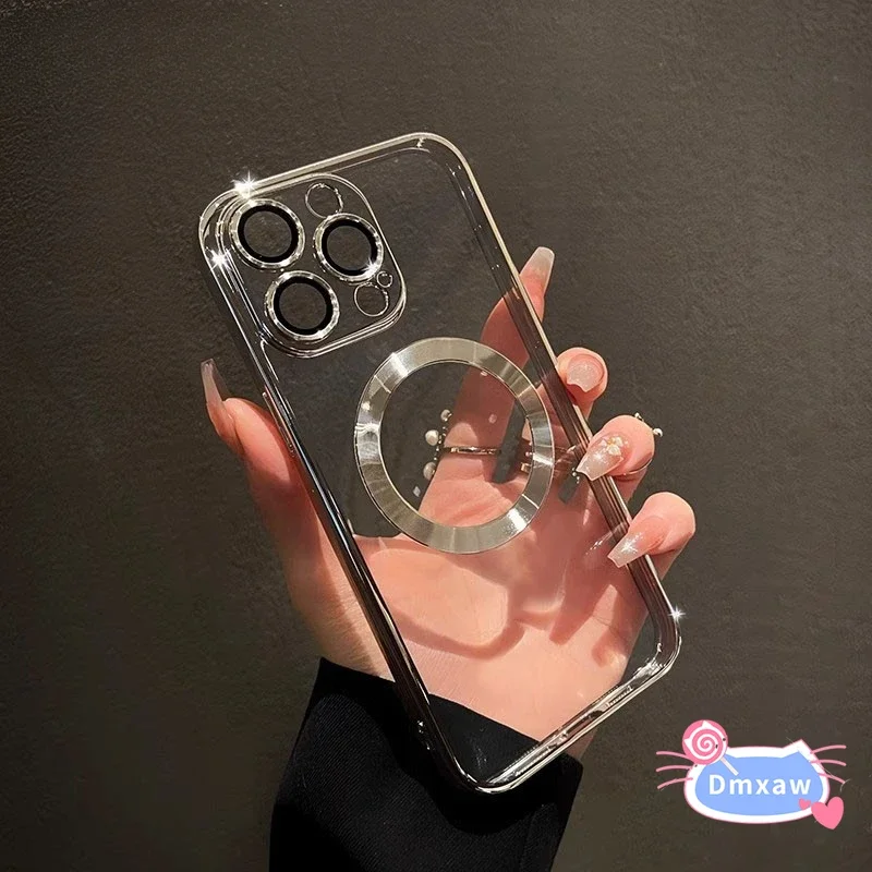 Compatible For Realme C67 C65 C63 C61 C55 C51 C51s C53 C35 C33 C31 Magnetic Ring Glitter Transparent Soft Phone Case
Compatible For Realme C67 C65 C63 C61 C55 C51 C51s C53 C35 C33 C31 Magnetic Ring Glitter Transparent Soft Phone Case