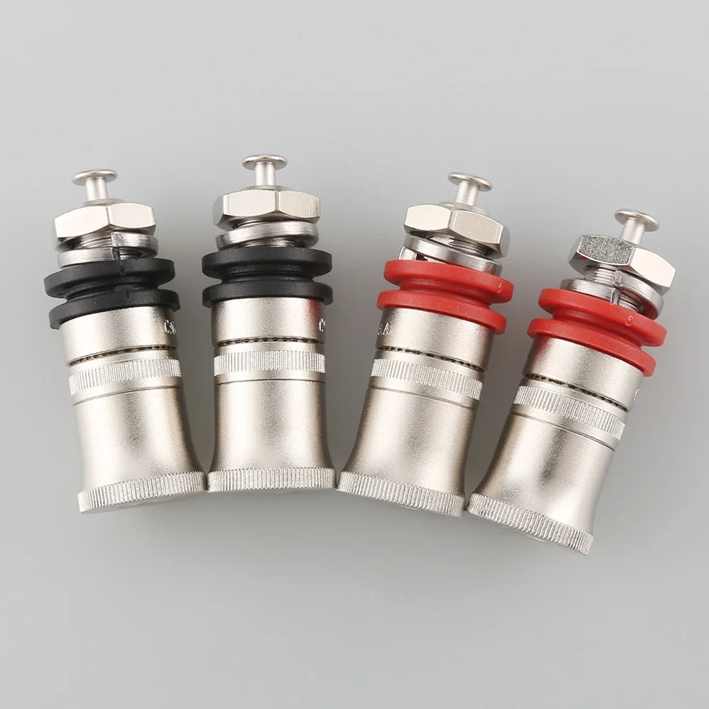 High Quality CMC Rhodium Plated Speaker Amplifier Binding Post Terminal Banana Plug Socket Output Connector Hifi Audio DIY
High Quality CMC Rhodium Plated Speaker Amplifier Binding Post Terminal Banana Plug Socket Output Connector Hifi Audio DIY