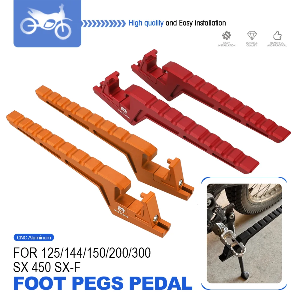 FOR KTM 200/300/380/400/450 MXC Motorcycle Accessories Foot Peg Passenger Extensions 125/200/250/300/380/400/450/520/530 EXC
FOR KTM 200/300/380/400/450 MXC Motorcycle Accessories Foot Peg Passenger Extensions 125/200/250/300/380/400/450/520/530 EXC