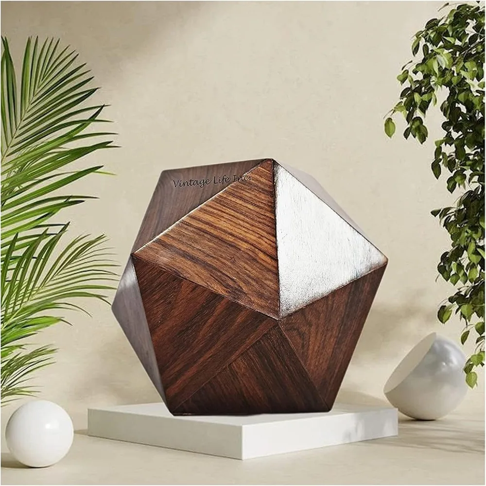 Handmade Rosewood Cremation Urn for Human Ashes | Decorative Dodecahedron Funeral Urn for Adults | Memorial Keepsake Box for Men
Handmade Rosewood Cremation Urn for Human Ashes | Decorative Dodecahedron Funeral Urn for Adults | Memorial Keepsake Box for Men