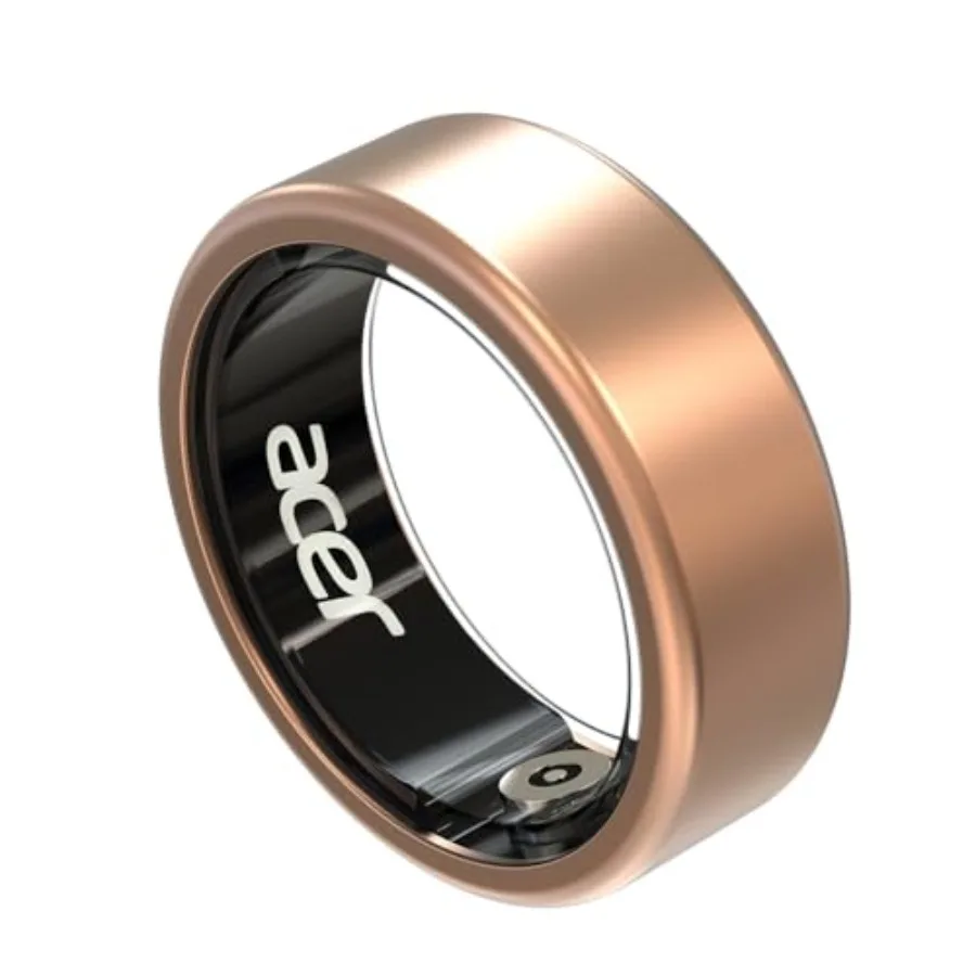 FreeSense Ring - Lightweight Titanium - Smart Ring - Size Before You Buy with Sizing Kit - Size 9 Rose Gold Matte
FreeSense Ring - Lightweight Titanium - Smart Ring - Size Before You Buy with Sizing Kit - Size 9 Rose Gold Matte