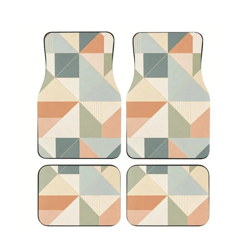 4Pcs Fashion Radial Line Pattern Car Floor Mats Racing Style Anti Dirty Wear Resistant Auto Foot Pads For Most Car Models
4Pcs Fashion Radial Line Pattern Car Floor Mats Racing Style Anti Dirty Wear Resistant Auto Foot Pads For Most Car Models