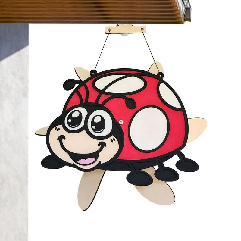 Wooden Animal Wind Spinner Wooden Windspinner Cartoon Animal Weather-Resistant Art Ornament For Backyard Courtyard Garden
Wooden Animal Wind Spinner Wooden Windspinner Cartoon Animal Weather-Resistant Art Ornament For Backyard Courtyard Garden