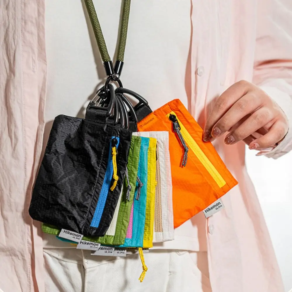 10g Ultra-Light Mini Card Bag Waterproof Silicone Coated Card Pouch with Triangle Mountaineering Buckle Silicone Organizer Bag
10g Ultra-Light Mini Card Bag Waterproof Silicone Coated Card Pouch with Triangle Mountaineering Buckle Silicone Organizer Bag