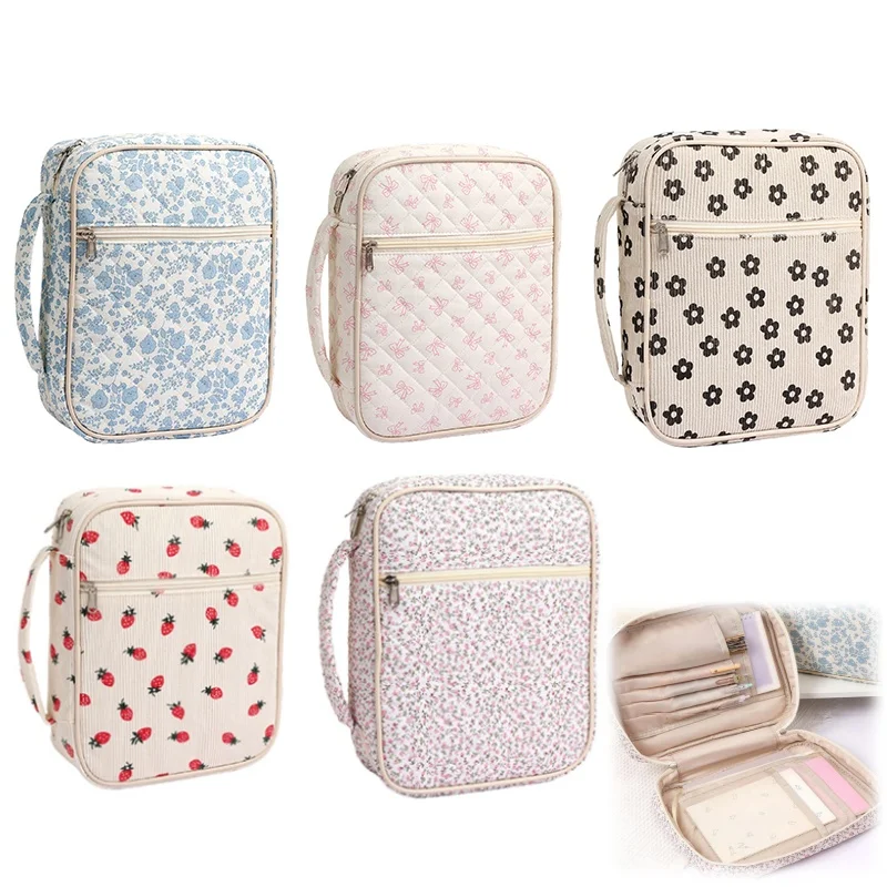 Flower Print Bible Cover Case for Women Zipper Handle Handbags Portable Practical Bible Storage Bags Paquete Bíblico
Flower Print Bible Cover Case for Women Zipper Handle Handbags Portable Practical Bible Storage Bags Paquete Bíblico