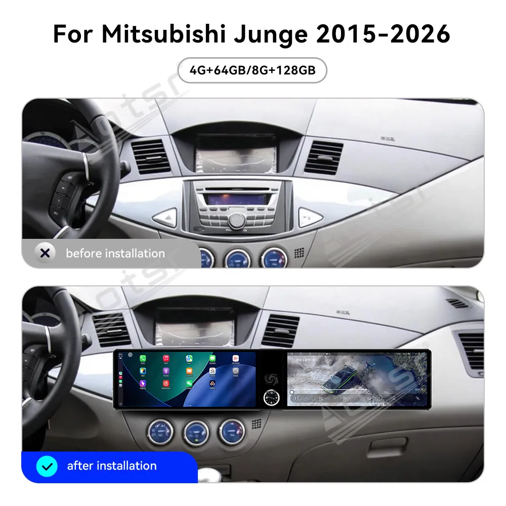 Для Mitsubishi Zinger 2015-2026: 12,3-дюймовое автомобильное радио с двумя экранами на Android 13, мультимедийный видеоплеер, GPS-навигация, Carplay-модуль
Для Mitsubishi Zinger 2015-2026: 12,3-дюймовое автомобильное радио с двумя экранами на Android 13, мультимедийный видеоплеер, GPS-навигация, Carplay-модуль