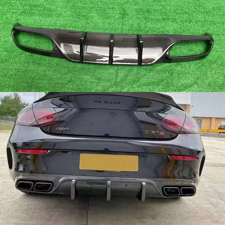 For Mercedes Benz C Class W205 C43 C63 C200 C260 C300 Two doors Carbon Fiber Car Rear Bumper Diffuser Splitters Spoiler Back lip
For Mercedes Benz C Class W205 C43 C63 C200 C260 C300 Two doors Carbon Fiber Car Rear Bumper Diffuser Splitters Spoiler Back lip
