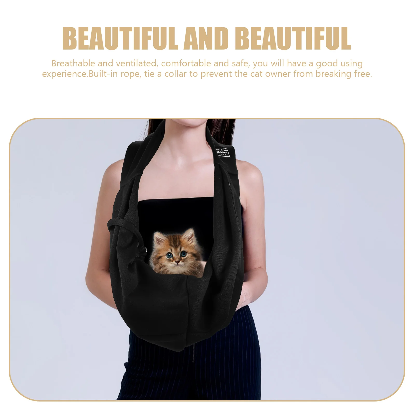 Pet Carrier Bag Lightweight Polyester Sling For Small Dogs Cats Outdoor Travel Hiking Camping Walking Portable Dog Backpack
Pet Carrier Bag Lightweight Polyester Sling For Small Dogs Cats Outdoor Travel Hiking Camping Walking Portable Dog Backpack