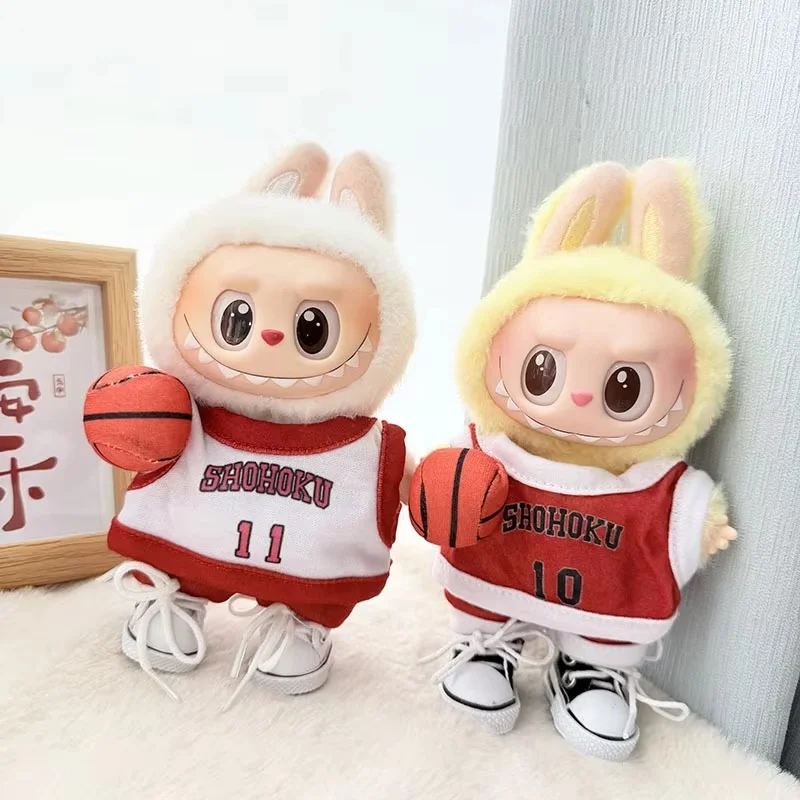 Hot Sale Only Clothes First And Second Generation Keychains Labubu Clothes Pendant Jersey Set 10th 11th Fan Sportswear Cute Gift
Hot Sale Only Clothes First And Second Generation Keychains Labubu Clothes Pendant Jersey Set 10th 11th Fan Sportswear Cute Gift
