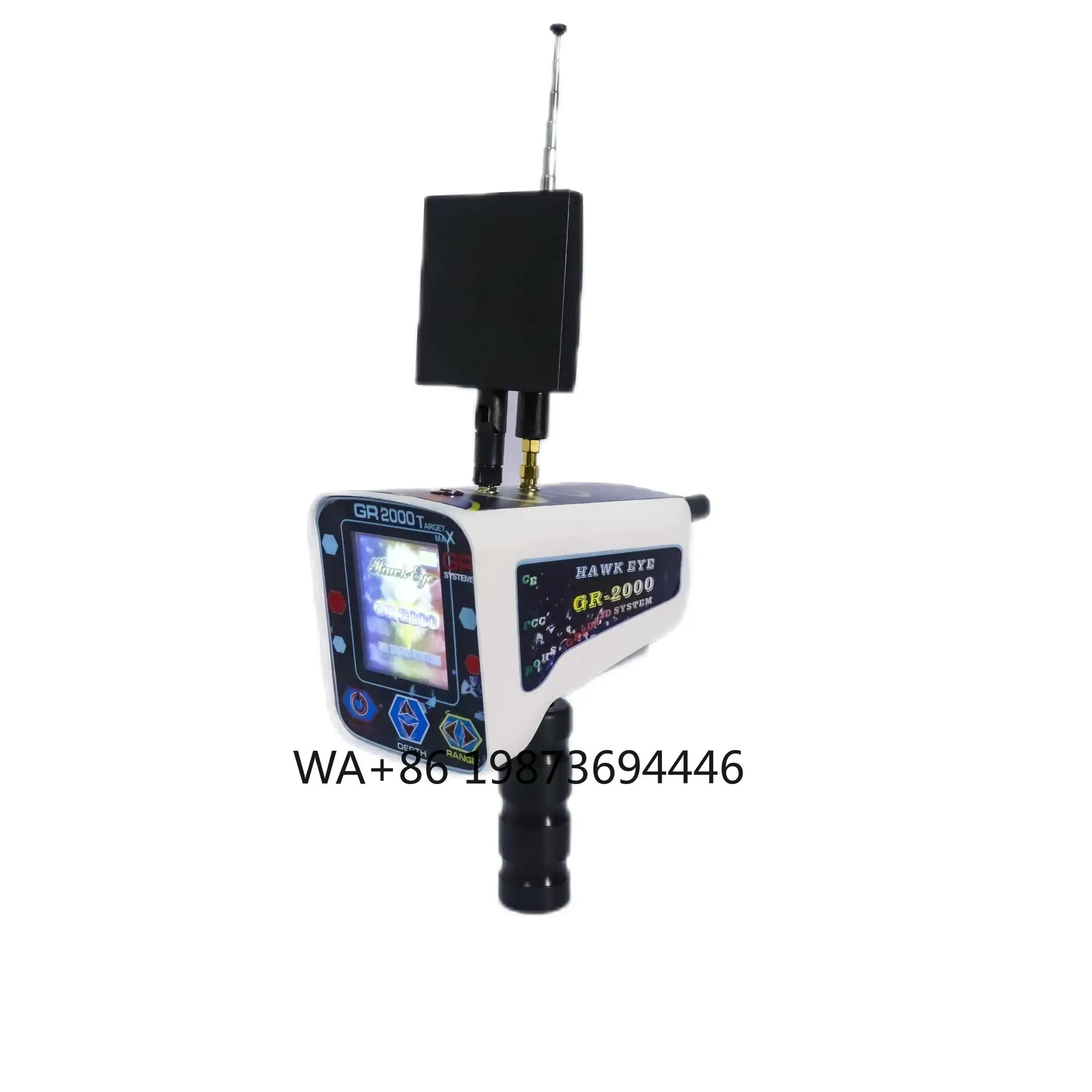 GR-2000 Underground Long Range Metal Detector Gold Treasures Minerals Finder Deep to 50M Range 1500M
GR-2000 Underground Long Range Metal Detector Gold Treasures Minerals Finder Deep to 50M Range 1500M