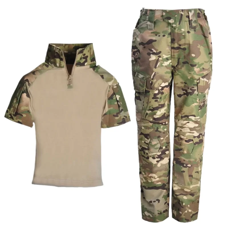Tactical Military Uniform for Children's Day Camouflag Disguise Adult Costume for Kid Girl Scout Boy Soldier Army Suit
Tactical Military Uniform for Children's Day Camouflag Disguise Adult Costume for Kid Girl Scout Boy Soldier Army Suit