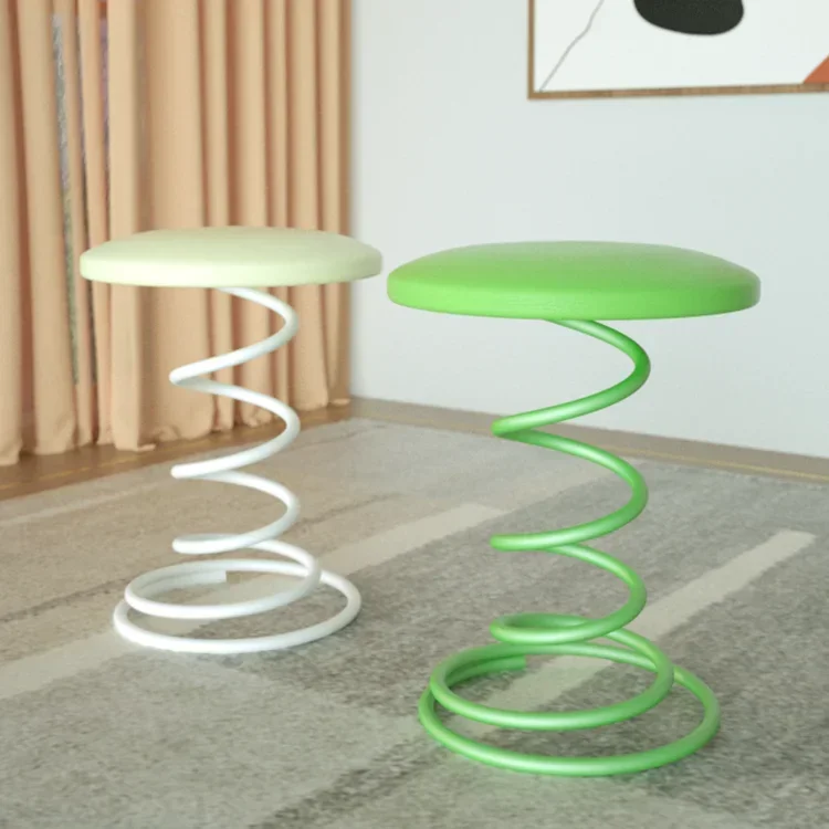 Nordic Creative Spring Stools Home Living Room Light Luxury Low Stools Dining Chairs Home Changing Shoe Stools Bar Ottomans Iron
Nordic Creative Spring Stools Home Living Room Light Luxury Low Stools Dining Chairs Home Changing Shoe Stools Bar Ottomans Iron