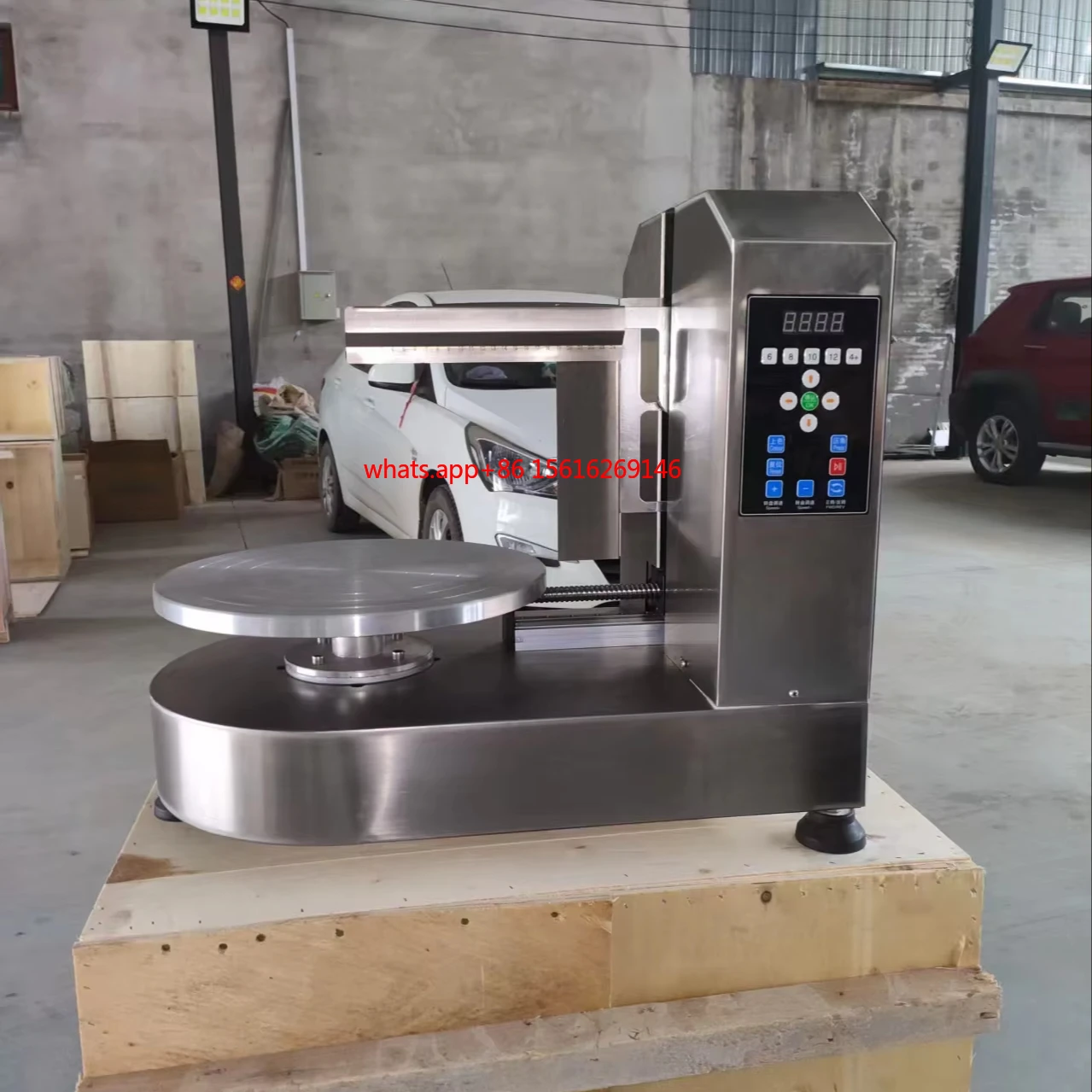 Automatic Commercial Bakery Cake Frosting Machine Electric Supports 4 to 18 Inch Cakes OEM ODM Direct Factory Delivery
Automatic Commercial Bakery Cake Frosting Machine Electric Supports 4 to 18 Inch Cakes OEM ODM Direct Factory Delivery