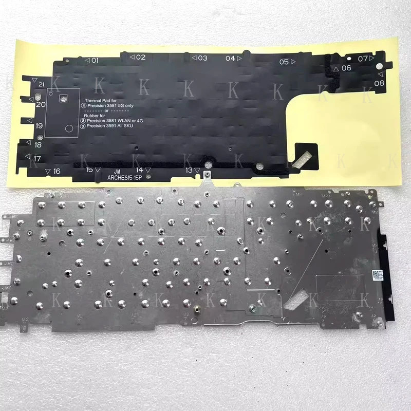 C 05DR4M 5DR4M New Keyboard Bracket Thermal Pad for Dell Precision 3581 M3581
C 05DR4M 5DR4M New Keyboard Bracket Thermal Pad for Dell Precision 3581 M3581