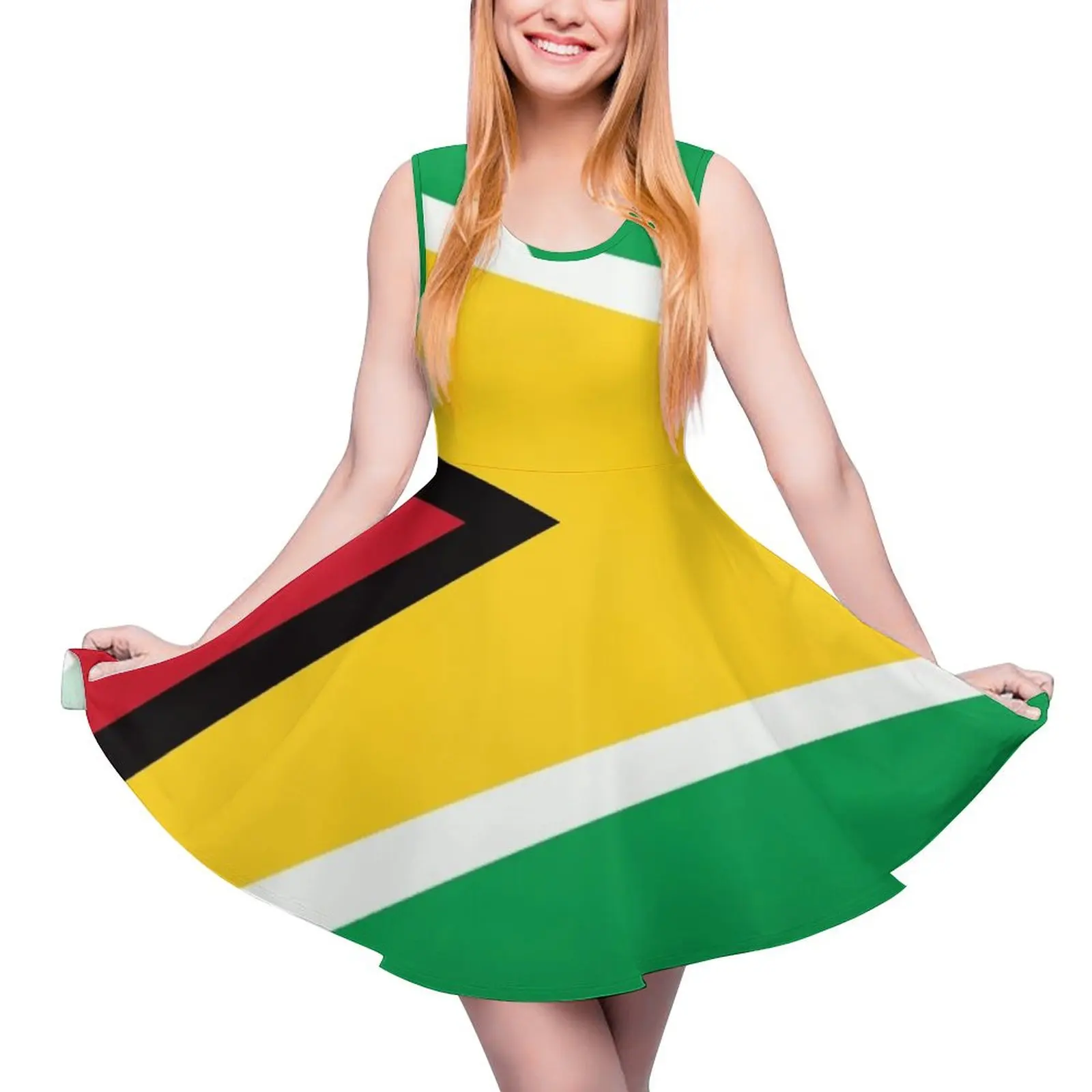 Guyana Flag Sleeveless Dress long dresses for women evening dresses ladies dresses for women 2024
Guyana Flag Sleeveless Dress long dresses for women evening dresses ladies dresses for women 2024