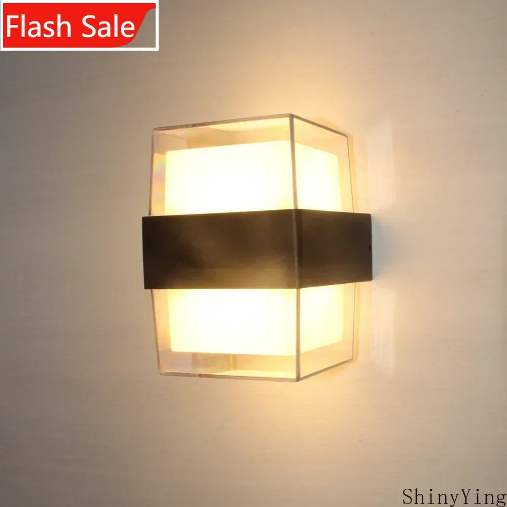 Современный светодиодный настенный светильник ShinyYing 10 Вт, водонепроницаемый, для использования внутри и снаружи помещений, для спальни, отеля, лестницы, коридора
Современный светодиодный настенный светильник ShinyYing 10 Вт, водонепроницаемый, для использования внутри и снаружи помещений, для спальни, отеля, лестницы, коридора