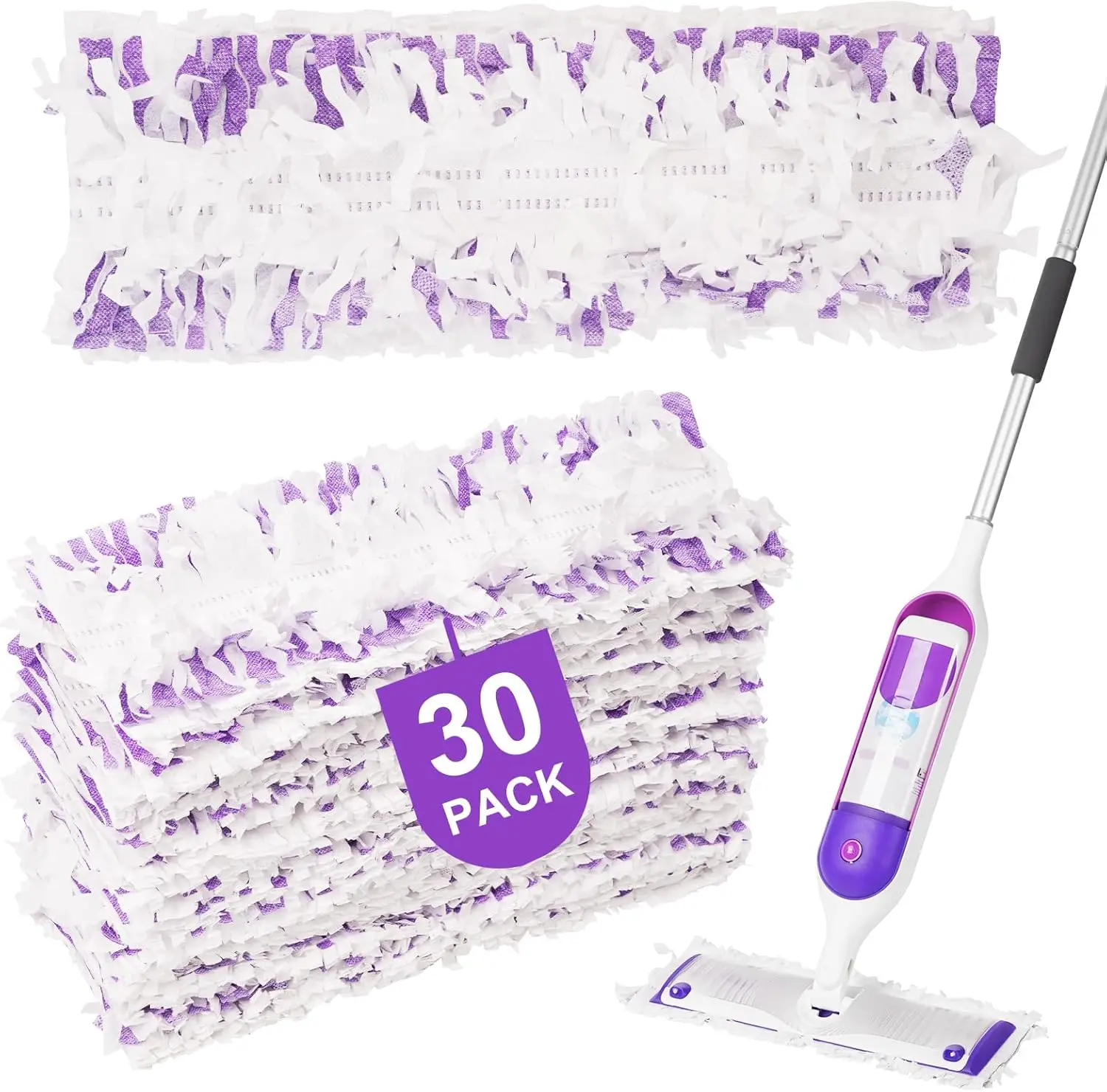 30 сменных насадок для швабры. Совместим с Power Mop. Вакуумно-упакованные одноразовые насадки для швабры. Подходит для различных поверхностей.
30 сменных насадок для швабры. Совместим с Power Mop. Вакуумно-упакованные одноразовые насадки для швабры. Подходит для различных поверхностей.