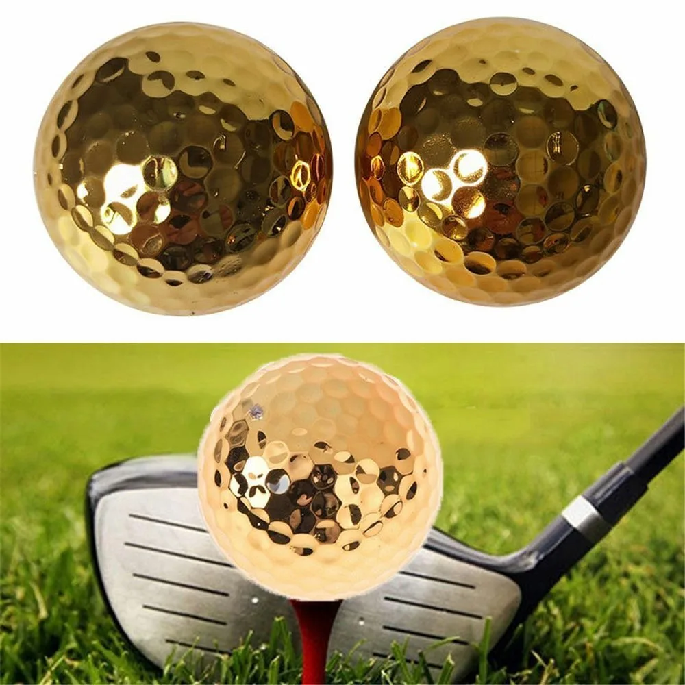42.6MM Golden Golfs Ball Exquisite Training Accessories Golfs Novel Ball Double Layer Golfer Golf Equipment Practice Ball
42.6MM Golden Golfs Ball Exquisite Training Accessories Golfs Novel Ball Double Layer Golfer Golf Equipment Practice Ball