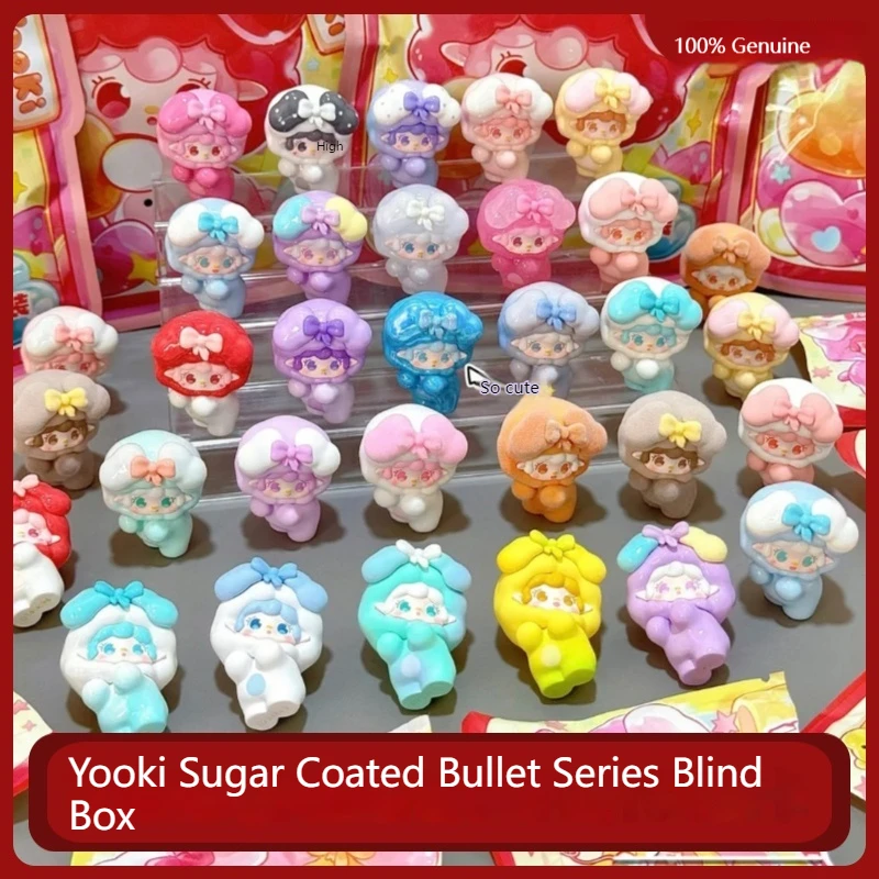 New Yooki Sugar Coated Bullet Series Blind Box Doll Cute Grain First Granule Desktop Figure Ornament Girl Birthday Gift Toys
New Yooki Sugar Coated Bullet Series Blind Box Doll Cute Grain First Granule Desktop Figure Ornament Girl Birthday Gift Toys