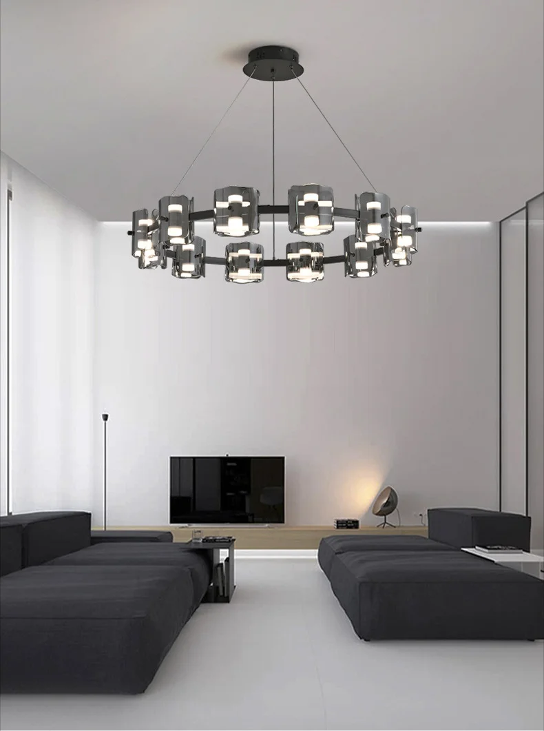 Nordic postmodern minimalist glass chandelier bedroom living room lobby coffee shop clothing store decoration chandelier
Nordic postmodern minimalist glass chandelier bedroom living room lobby coffee shop clothing store decoration chandelier