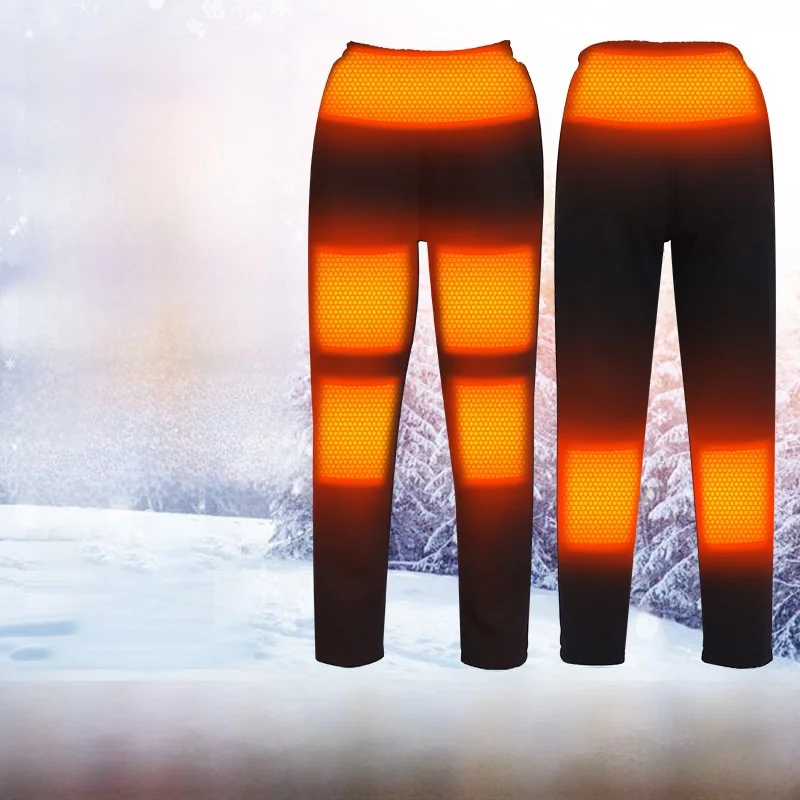 Smart USB Heating Pants Casual Long Trousers Knee Pad Heated Pants Thickened Cotton Winter Fashion Men's Trousers
Smart USB Heating Pants Casual Long Trousers Knee Pad Heated Pants Thickened Cotton Winter Fashion Men's Trousers