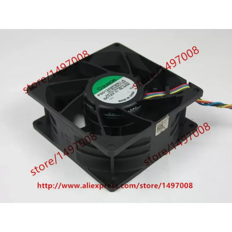 SUNON PSD1209PMB1-A (2).B4508.F.GN Вентилятор охлаждения сервера постоянного тока 12 В 10,44 Вт 90X90X38 мм
SUNON PSD1209PMB1-A (2).B4508.F.GN Вентилятор охлаждения сервера постоянного тока 12 В 10,44 Вт 90X90X38 мм