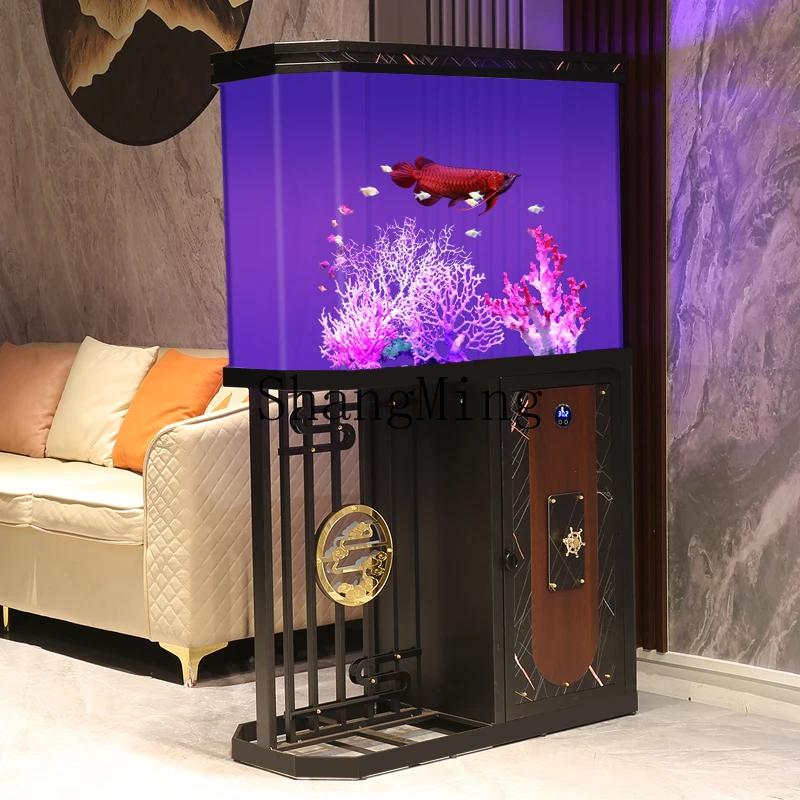 CL new acrylic medium and large living room 1 meter fish tank screen against the wall lazy water-free ecological fish tank
CL new acrylic medium and large living room 1 meter fish tank screen against the wall lazy water-free ecological fish tank