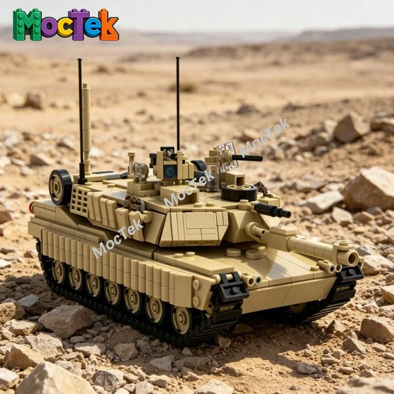 MOC Armored Tank Building Blocks M1A2 Abrams SEP TUSK V2 Military Combat Vehicle Bricks Kit Desktop Display Toy
MOC Armored Tank Building Blocks M1A2 Abrams SEP TUSK V2 Military Combat Vehicle Bricks Kit Desktop Display Toy