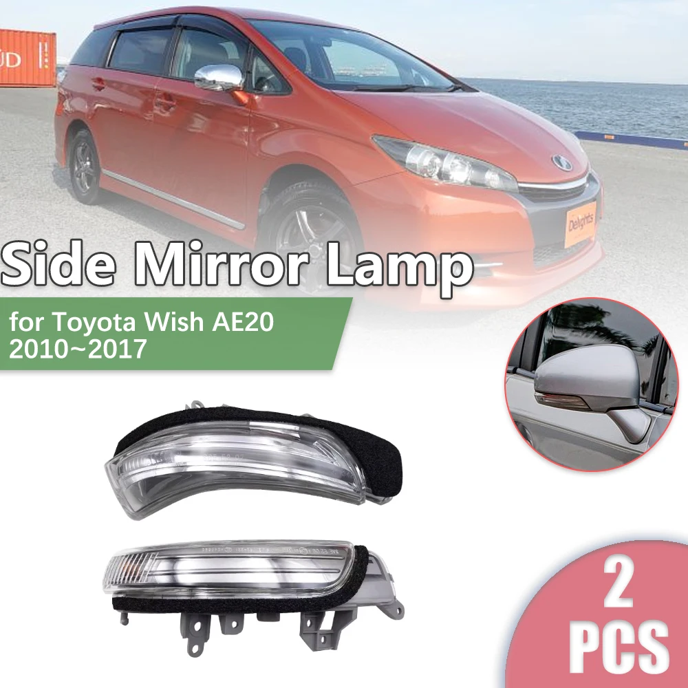 2pcs Car Rearview Side Mirror LED for Toyota Wish AE20 2010~2017 2011 2012 2013 Turn Signal Indicator Lamp Light Part Accessorie
2pcs Car Rearview Side Mirror LED for Toyota Wish AE20 2010~2017 2011 2012 2013 Turn Signal Indicator Lamp Light Part Accessorie