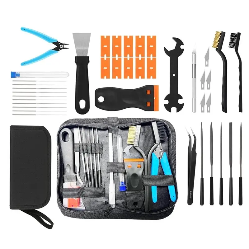 AT82-For 3D Printing Cleaning,Finishing And Removing 38Pcs 3D Printer Tools Kit With Storage Case, 3D Printer Accessories
AT82-For 3D Printing Cleaning,Finishing And Removing 38Pcs 3D Printer Tools Kit With Storage Case, 3D Printer Accessories