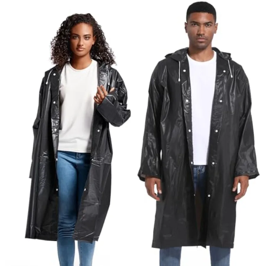 Rain Ponchos for Adults Raincoats 2 PACK Reusable Rain Jackets Emergency Rain Ponchos with Hooded
Rain Ponchos for Adults Raincoats 2 PACK Reusable Rain Jackets Emergency Rain Ponchos with Hooded
